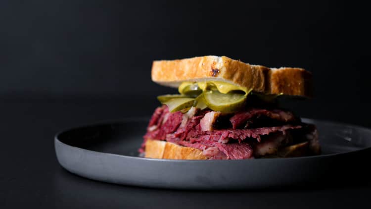 Pastrami-Sandwich